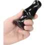 
				MISSY - GLASS VIBRATOR - WITH SUCTION CUP AND REMOTE - RECARGABLE - 10 VELOCIDADES - NEGRO
				
